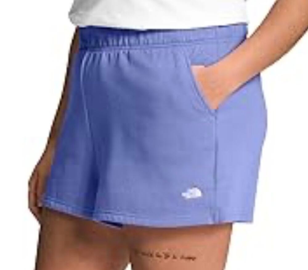 The North Face Women's Half Dome Fleece Shorts w/ pockets lavender size XXL